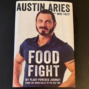 Signed Austin Aries “Food Fight” Autographed Wrestling Memoir